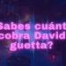 El caché de David Guetta: descubre cuánto cobra por sus shows en neón sobre un fondo de equipo de DJ