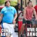 Imagen dividida que muestra a dos jóvenes: a la izquierda uno caminando junto a una mujer adulta, a la derecha otro en bicicleta acompañado por un hombre mayor; textos superpuestos indican con quién vive cada joven