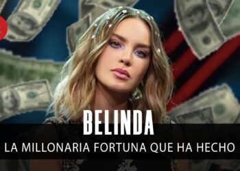 Mujer en primer plano con fondo de billetes y titular editorial usKSd6ww5T0