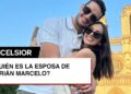 Pareja abrazada y sonriente con gafas de sol frente a una catedral gótica, yNKi6ShwM 3